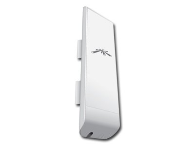 Ubiquiti NanoStation NSM5, 5GHz, 16 dBi, 2 x 10/100 Ethernet Port, Power method - Passive Power over Ethernet , Outdoor UV Stabilized Plastic, Processor Atheros MIPS 24KC 400 MHz, 32 MB SDRAM, 8 MB Flash, Pole Mounting Kit Included