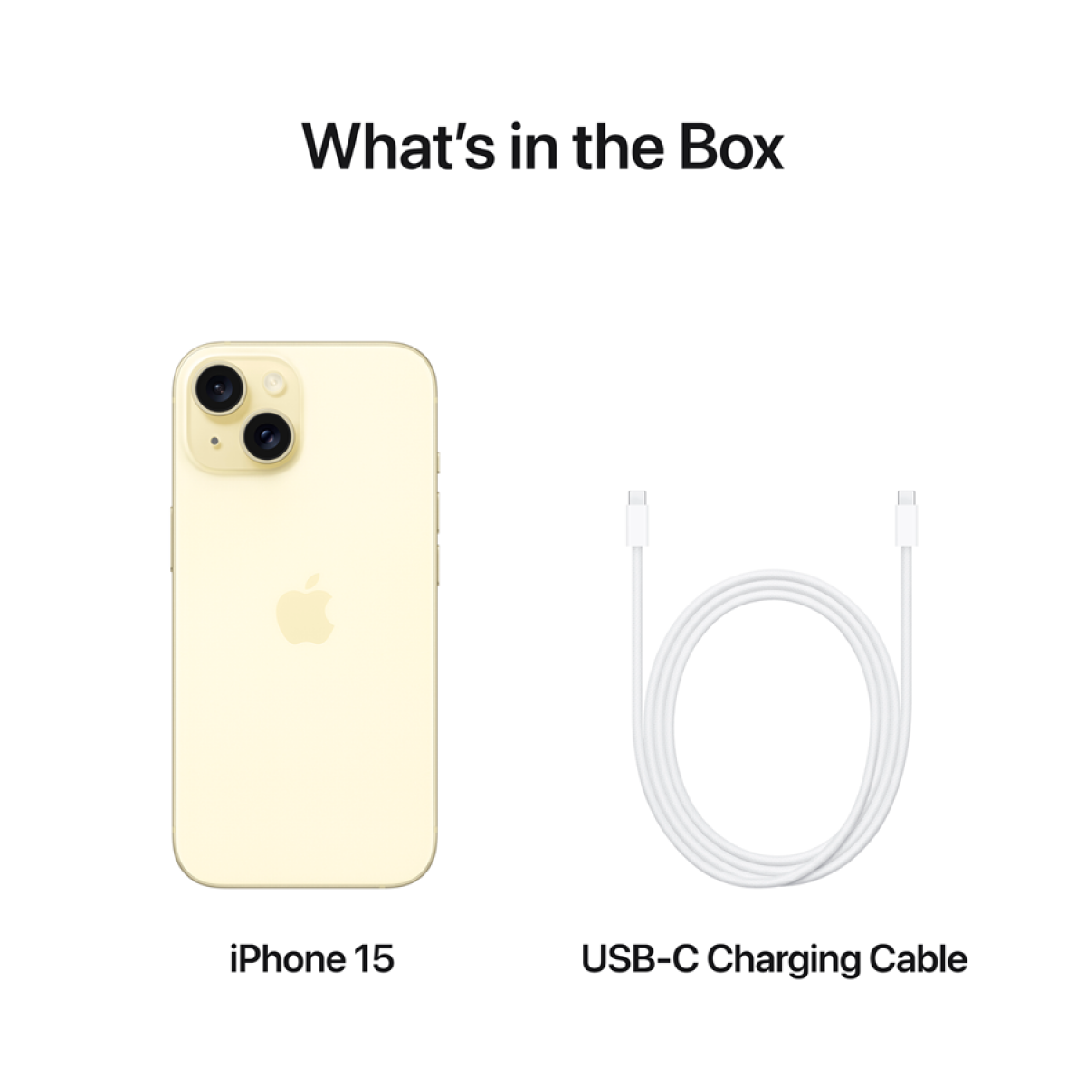 iPhone 15 256GB Yellow,Model A3090