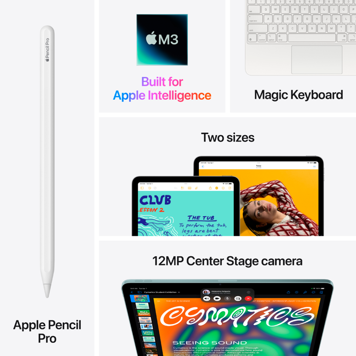 13-inch iPad Air Wi-Fi + Cellular 128GB - Starlight,Model A3269