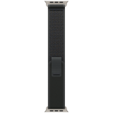 49mm Black Trail Loop - S/M - Natural Titanium Finish