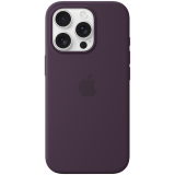 iPhone 16 Pro Silicone Case with MagSafe - Plum,Model A3315