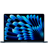 15-inch MacBook Air: Apple M4 chip with 10-core CPU and 10-core GPU, 24GB, 512GB SSD - Midnight,Model A3241