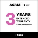 Additional 3-year warranty + power surge coverage for iPhone 11, iPhone 12, iPhone 13, iPhone SE