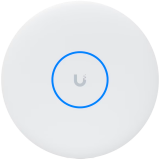Ubiquiti U7-PRO-XGS Ceiling-mounted 8-stream WiFi 7 AP with dedicated spectral scanning radio and 10/5/2.5/1 GbE support, 160 sqm coverage, 500+ connected devices, Powered using PoE++, 10 GbE uplink