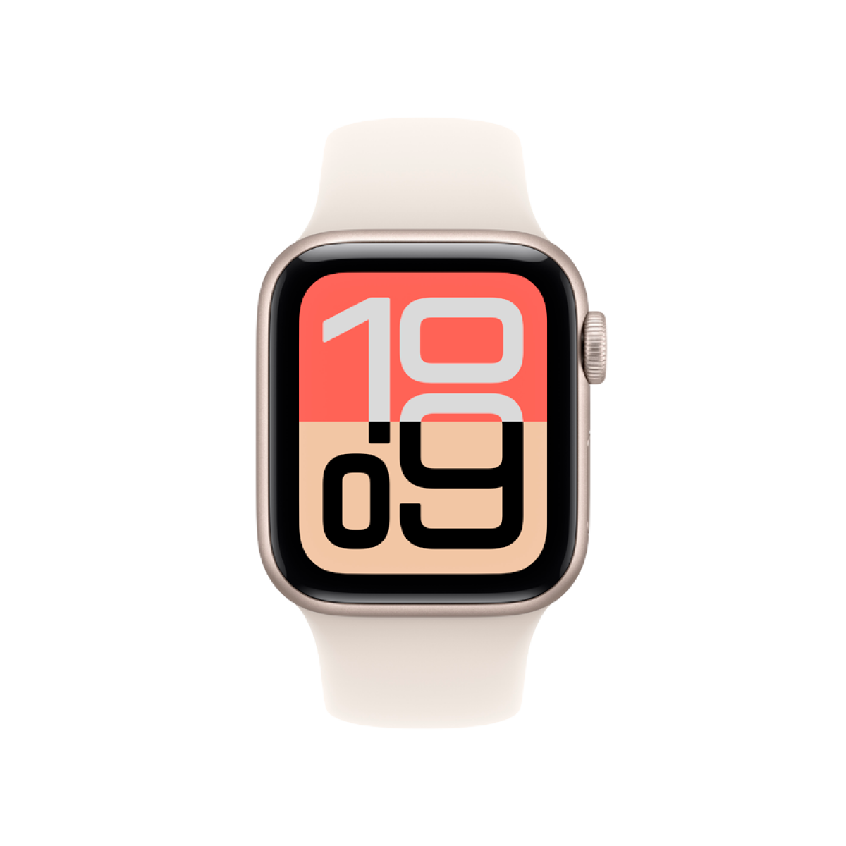 Apple Watch SE 3 GPS + Cellular 40mm Starlight Aluminium Case with Starlight Sport Band - M/L,Model A3326