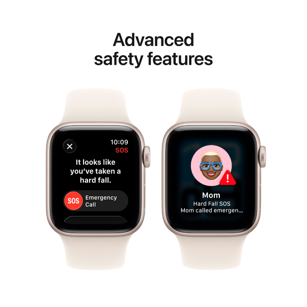 Apple Watch SE 3 GPS + Cellular 40mm Starlight Aluminium Case with Starlight Sport Band - M/L,Model A3326