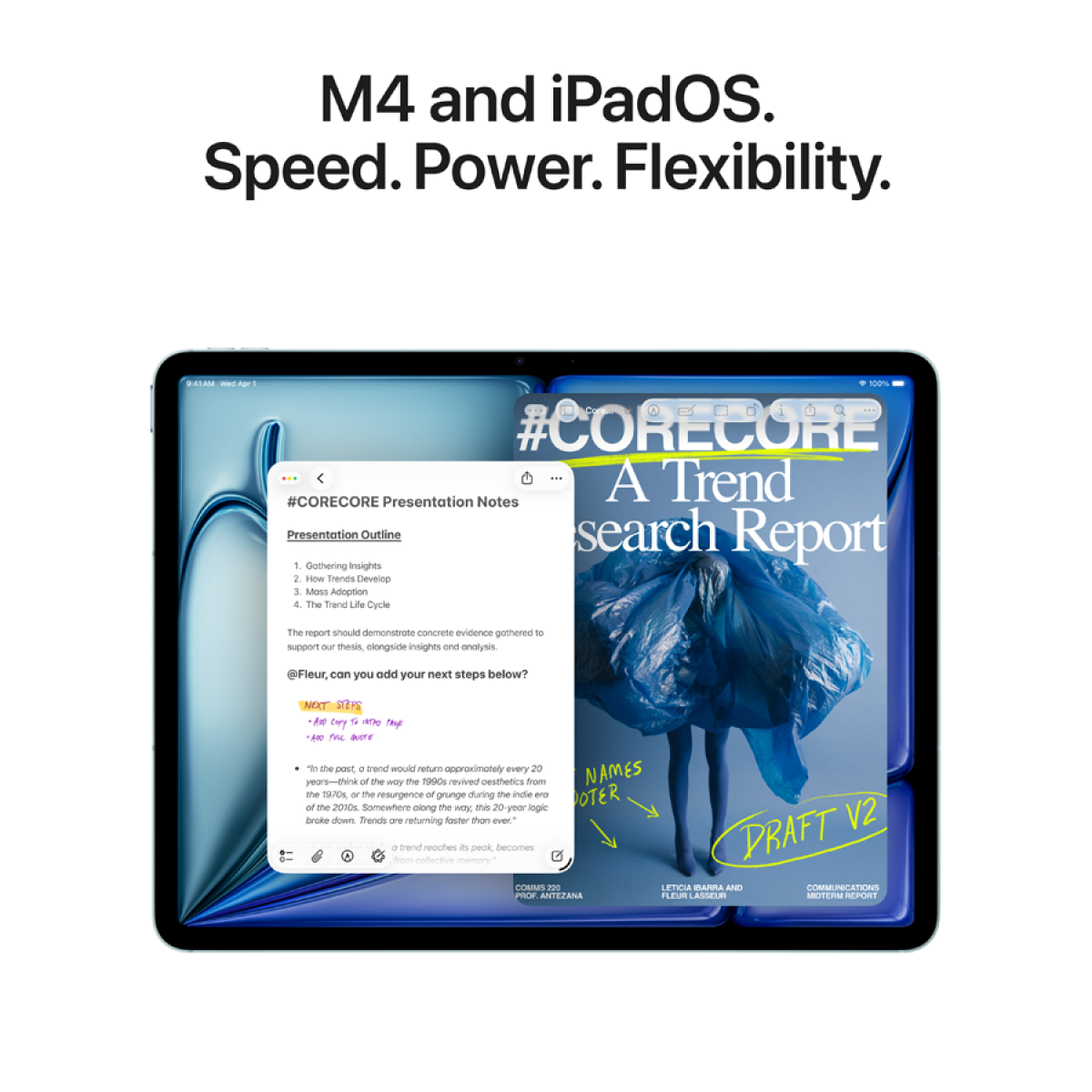 11-inch iPad Air M4 Wi-Fi + Cellular 128GB - Starlight,Model A3460
